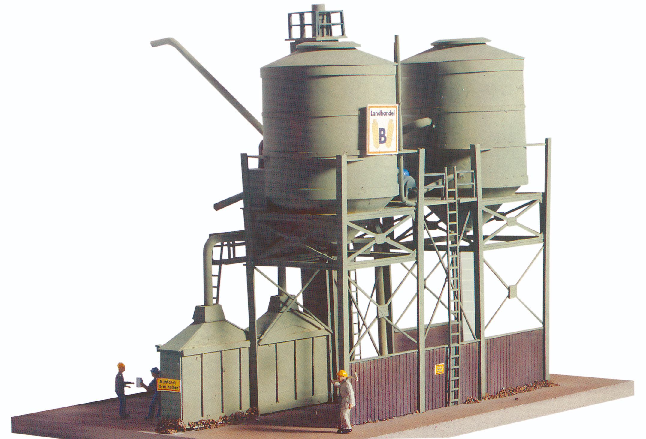 61115 Piko - Billinger Getreidesilos - Spur H0