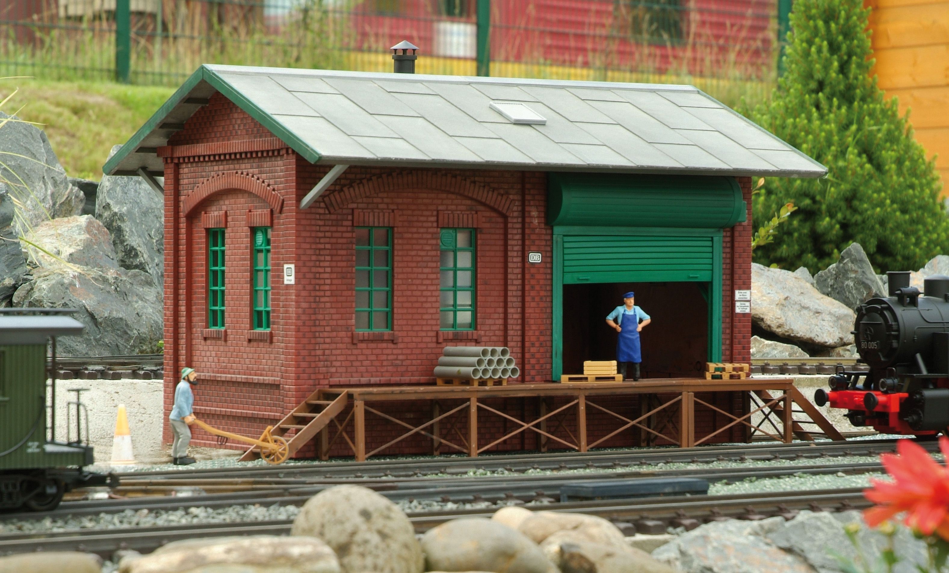 62008 Piko - G�terschuppen Sonneberg - Spur 2m / G