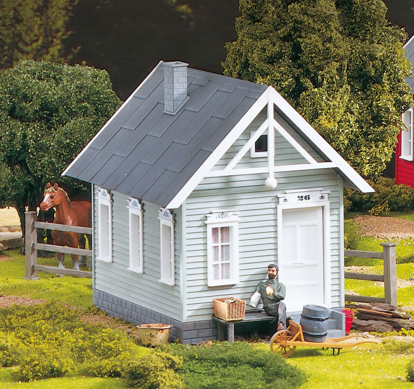 62238 Piko - Wohnhaus R. King - Spur 2m / G