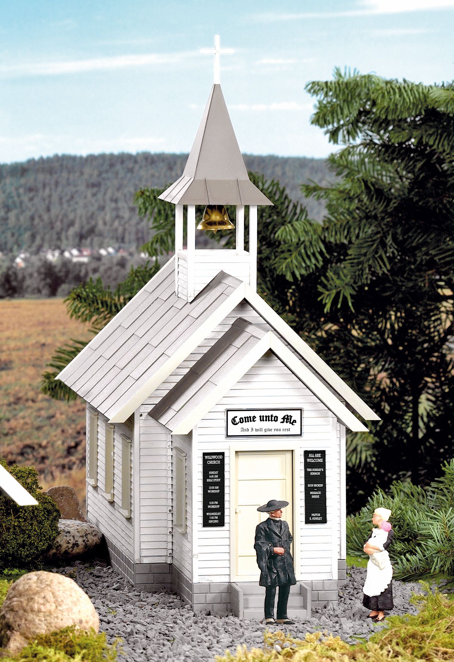 62706 Piko - G-Fertigmodell Kirche - Spur 2m / G