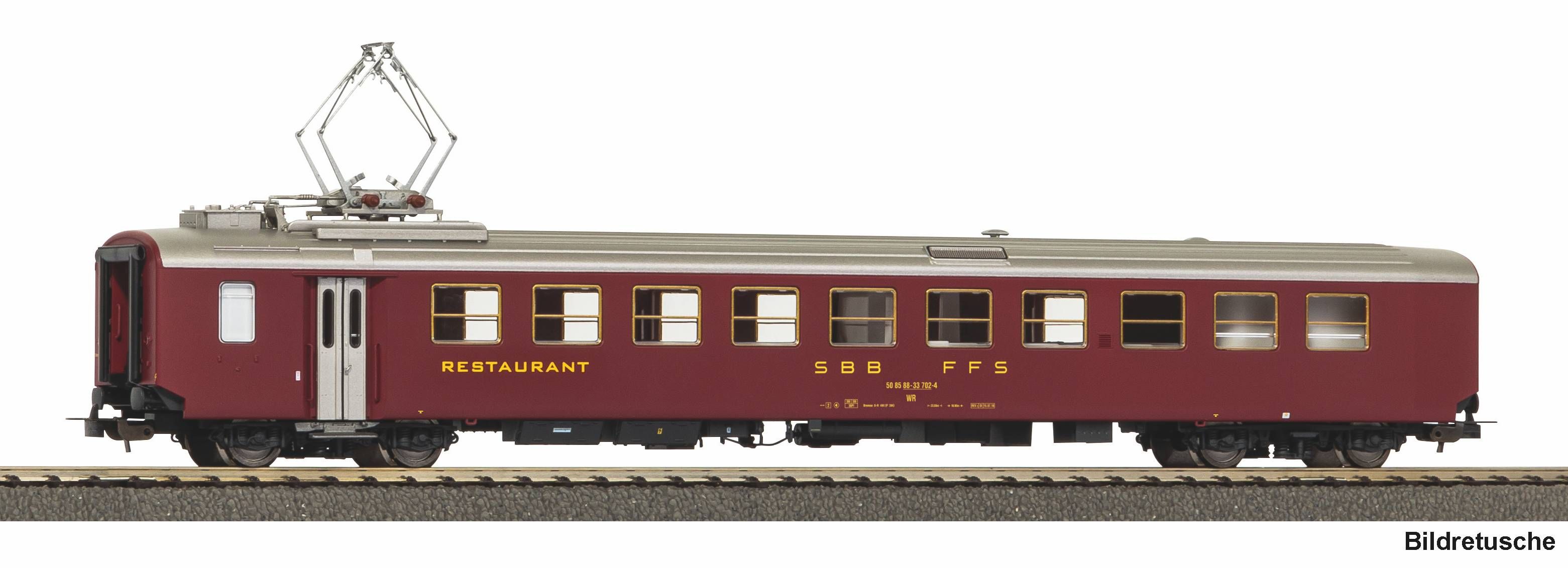 96677 Piko - EW I-Wagen Speisewagen SBB-H - Spur H0