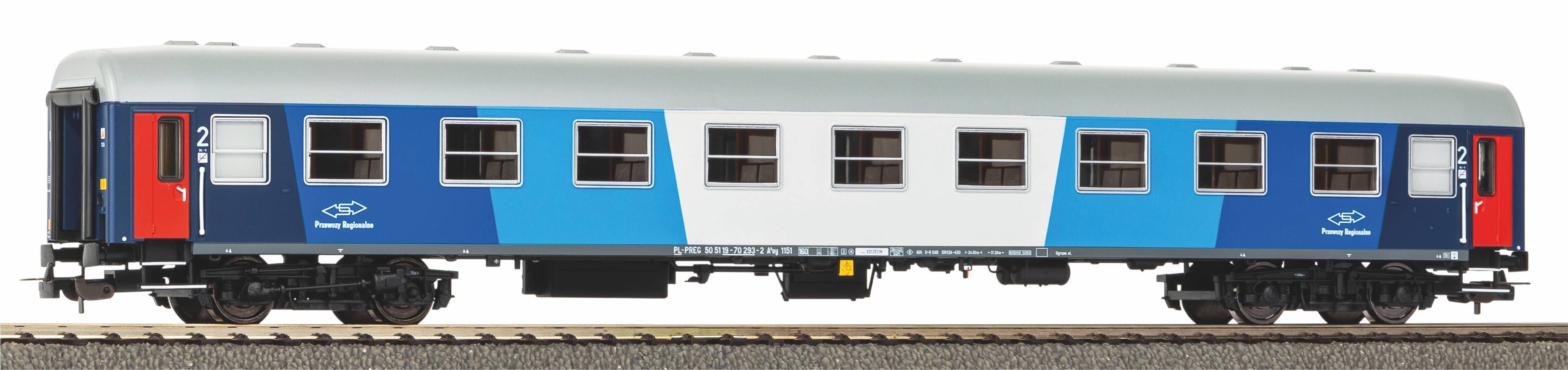 97621 Piko - Personenwg. 1. Kl. 112A PKP - Spur H0