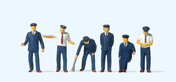 10019 Preiser - Japanisches Bahnpersonal - Spur H0
