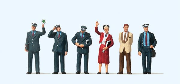 10237 Preiser - Zugpersonal DB 1989 - Spur H0