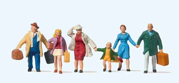 10281 Preiser - Familie Krause verreist - Spur H0