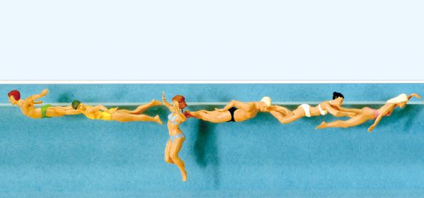 10306 Preiser - Schwimmende - Spur H0