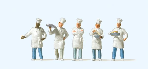 10330 Preiser - K�che am Buffet - Spur H0