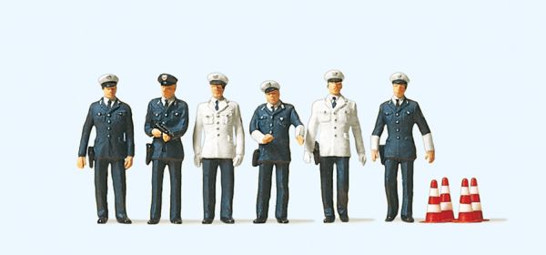 10422 Preiser - Polizisten BRD - Spur H0