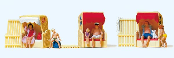 10427 Preiser - Im Strandkorb - Spur H0