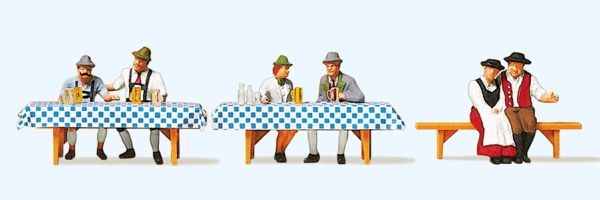 10449 Preiser - Auf dem Oktoberfest (2) - Spur H0