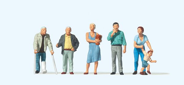 10454 Preiser - Passanten - Spur H0