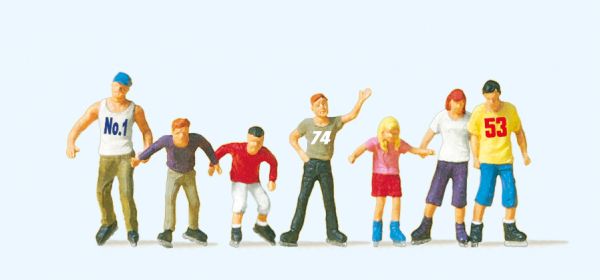 10496 Preiser - Inlineskater - Spur H0