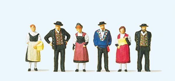 10509 Preiser - Urner Trachten - Spur H0