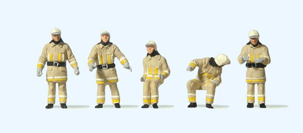 10773 Preiser - Feuerwehrm�nner in moderner E - Spur H0