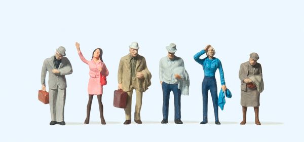 14088 Preiser - Wartende Reisende - Spur H0