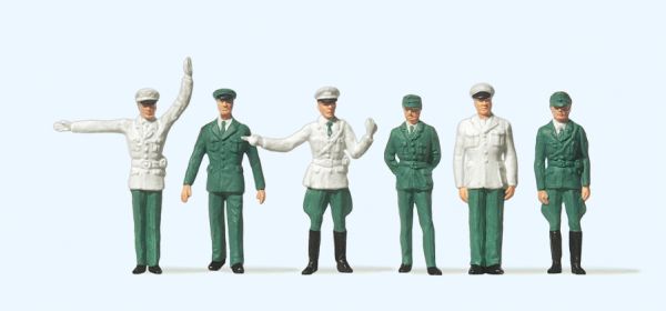 14146 Preiser - Polizei. BRD - Spur H0
