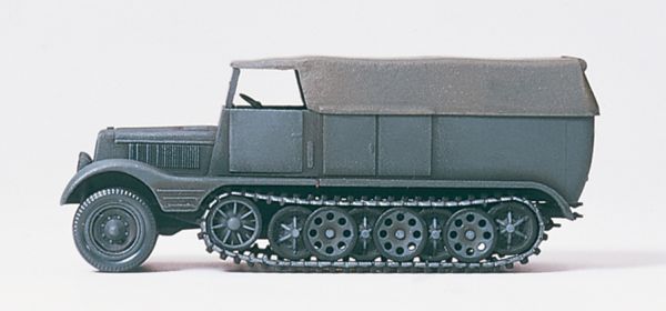 16538 Preiser - Halbketten-Zugmaschine 3 to ( - Spur H0