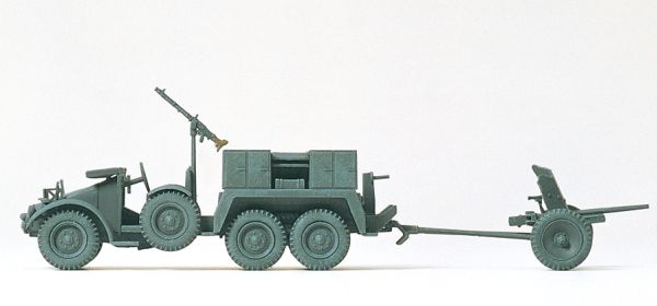 16553 Preiser - Protzkraftwagen Kfz 69. Krupp - Spur H0