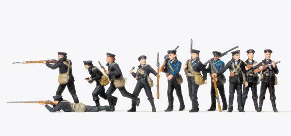 16569 Preiser - Russische Marineinfanterie. U - Spur H0