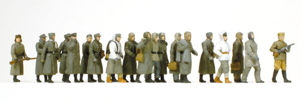 16578 Preiser - Deutsche Kriegsgefangene - Spur H0