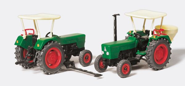 17920 Preiser - Ackerschlepper DEUTZ D 6206. - Spur H0