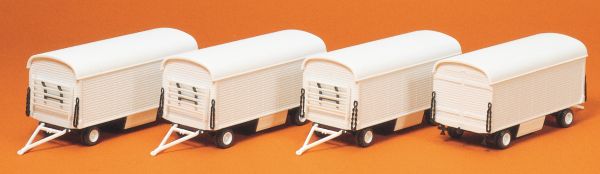 20006 Preiser - Packwagen ohne Beschriftung. - Spur H0