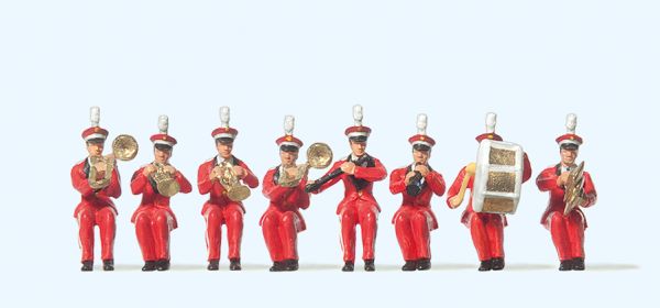 20259 Preiser - Zirkusband sitzend - Spur H0