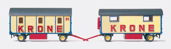 21050 Preiser - Mannschaftswagen mit 3 Abteil - Spur H0