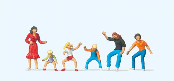 24652 Preiser - Figuren zum Karussell - Spur H0