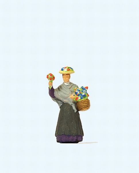 28106 Preiser - Blumenverk�uferin - Spur H0