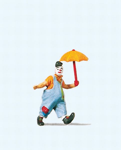 29001 Preiser - Clown mit Schirm - Spur H0