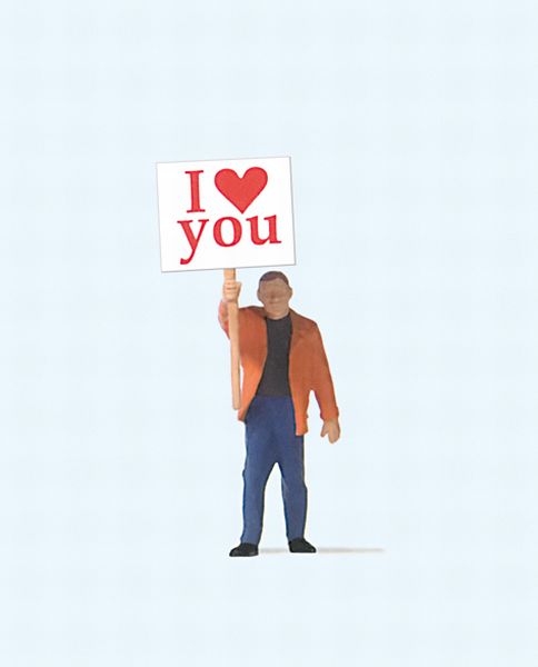 29039 Preiser - I love you - Spur H0