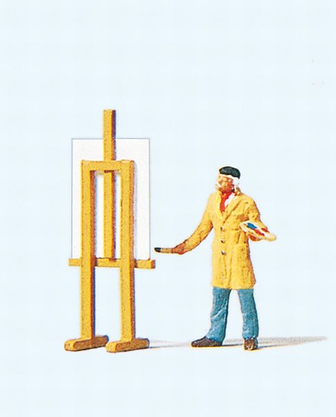29058 Preiser - Kunstmaler - Spur H0
