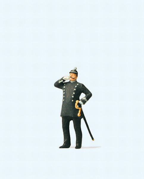 29071 Preiser - Berliner Polizist. Um 1900 - Spur H0