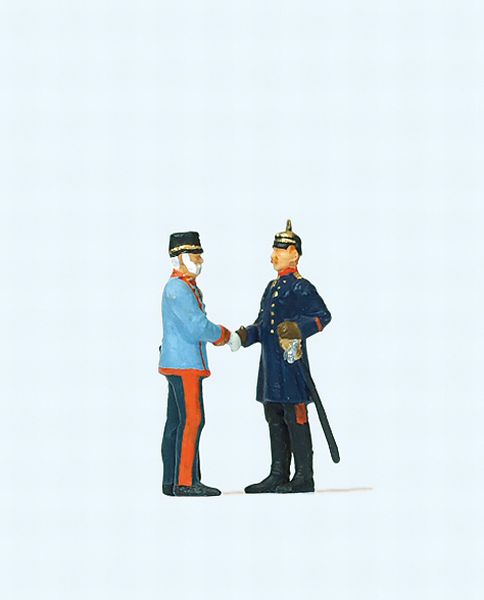 29085 Preiser - Kaiser Wilhelm II und Kaiser - Spur H0