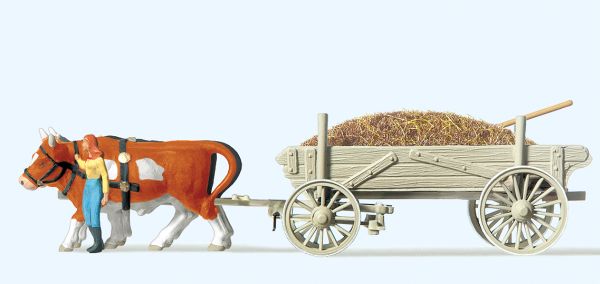 30474 Preiser - Dungwagen. Fertigmodell - Spur H0