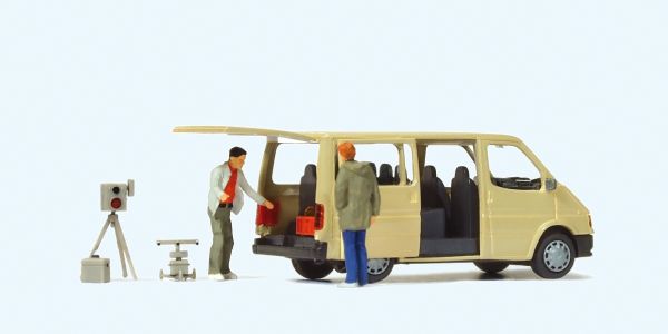 33249 Preiser - Zivile Radarkontrolle. Ford T - 1:87