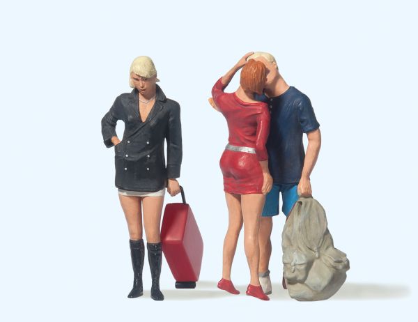 45103 Preiser - Am Bahnsteig - Spur 2m / G