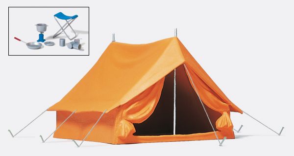 45215 Preiser - Campingzelt - Spur 2m / G