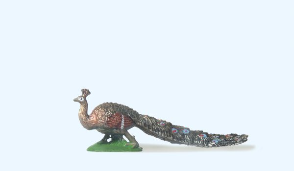 47087 Preiser - Pfau mit Schleppe - Spur 2m / G