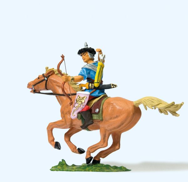 50480 Preiser - Hunne zu Pferd. Pfeil ziehend - Spur 2m / G