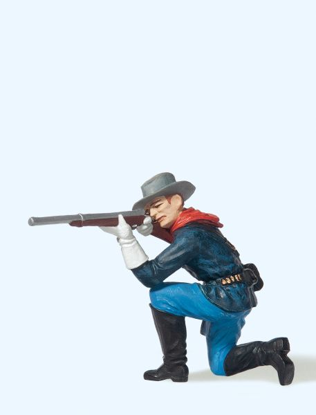 54752 Preiser - Soldat kniend, mit Gewehr - Spur 2m / G