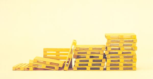 65801 Preiser - Paletten. Bausatz - Spur 0