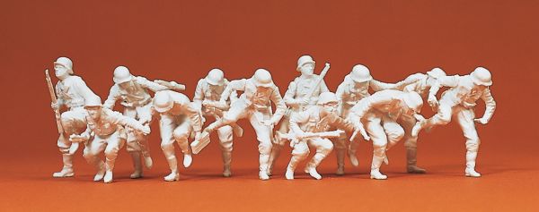 72501 Preiser - Absitzende Panzergrenadiere ( - Spur H0