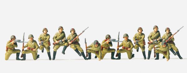 72523 Preiser - Infanterie, aufgesessen. UdSS - Spur H0
