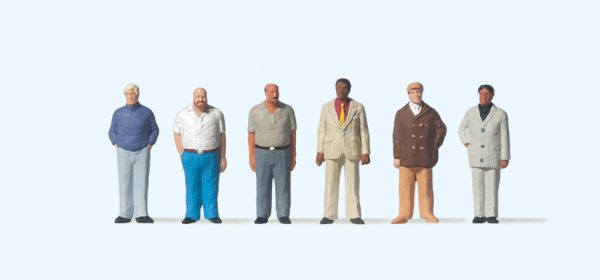 74014 Preiser - Stehende M�nner - Spur H0