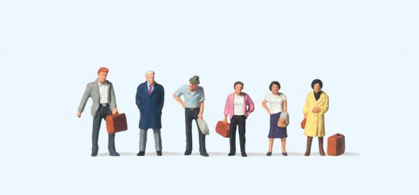 75035 Preiser - Stehende Reisende - Spur TT