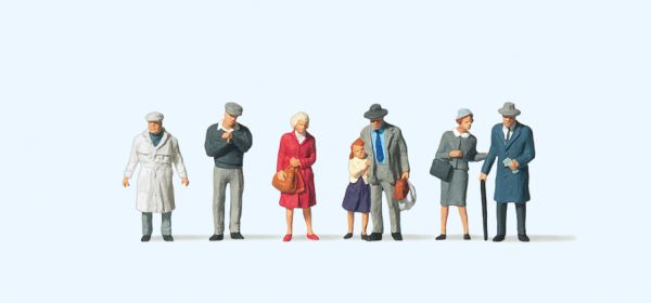 75039 Preiser - Am Bahnsteig - Spur TT