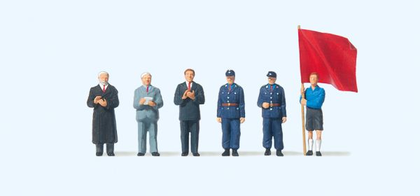 75052 Preiser - Ulbricht, Pieck, Grotewohl - Spur TT