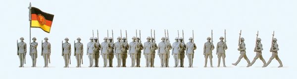 75102 Preiser - Wachaufzug der NVA. Deutsche - Spur TT